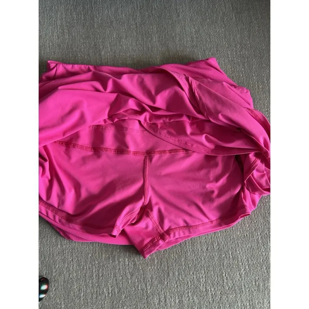 Scales Pink Ruffles Skort Pickleball Tennis Golf